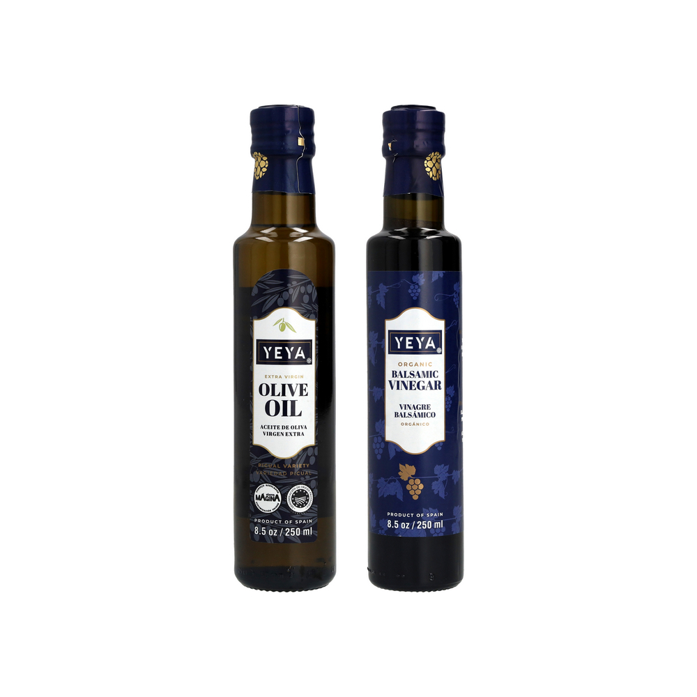 Aceite de oliva virgen extra yeya + Vinagre balsámico orgánico yeya