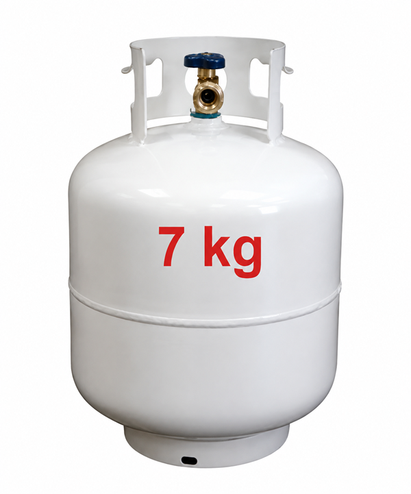 balita nueva de gas propano llena (7 kg / 15 lb) - recogida (incluye cilindro nuevo)