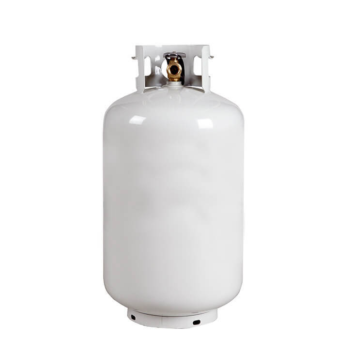 ** balon de gas vacio (30 lb) con su valvula nueva